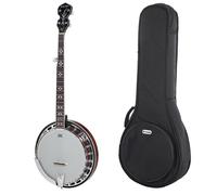 Harley Benton BJ-55Pro 5 String Banjo w/Bag