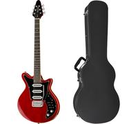 Harley Benton BM-75 Trans Red Deluxe w/Case