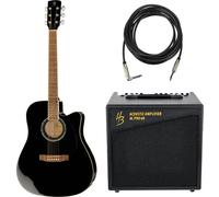 Harley Benton CLD-60SCE BK Cust. Line Bundle