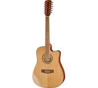 Harley Benton HBD200-12NT 12-String Westerngitarre mit Cutaway