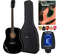 Harley Benton HBD120BK Westerngitarre schwarz