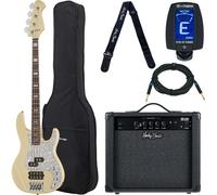 Harley Benton Enhanced MP-4EB Creme Bundle