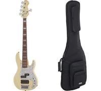 Harley Benton Enhanced MP-5EB Creme Bundle