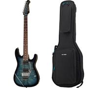 Harley Benton Fusion-III HH FR EB FBL w/Case