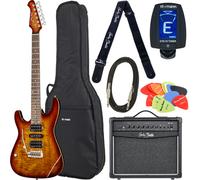 Harley Benton Fusion-III LH HSH EB FB Set