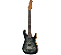 Harley Benton Fusion-IV HH RW FR QBLB