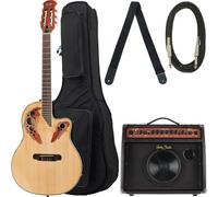 Harley Benton HBO-850 Classic Natural Bundle