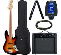 Harley Benton JB-40FL 3-Tone Sunburst Set