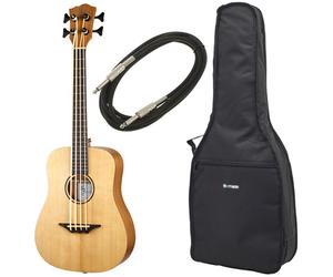 Harley Benton Kahuna CLU-Bass Ukulele Bundle