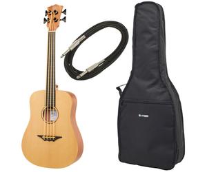 Harley Benton Kahuna CLU-Bass Ukulele Bundle