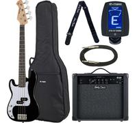 Harley Benton PB-Shorty LH BK Std. Bundle