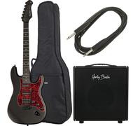 Harley Benton ST-20HSS SBK DNAFX AmP10 Set