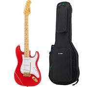 Harley Benton ST-59HM Fiesta Red w/Bag