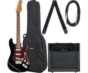 Harley Benton ST-62BK Hot Rod Bundle 3