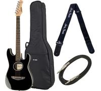 Harley Benton ST-Acoustic Black Bundle