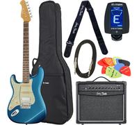 Harley Benton ST-Modern HSS LH LPB Bundle