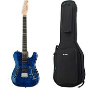 Harley Benton TE-90QM HH Trans Blue