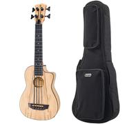 Harley Benton U-Bass Spalted Maple Bundle
