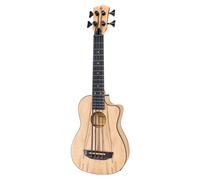 Harley Benton U-Bass Spalted Maple Bundle