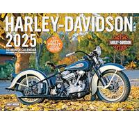 Harley-Davidson 17x12 2025: 16-Month Calendar--September 2024 through December 2025