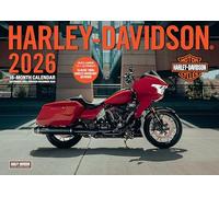 Harley-Davidson 2026 17x12: 16-Month Calendar--September 2025 through December 2026