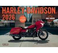 Harley-Davidson 2026 17x12 : 16-Month Calendar--September 2025 through December 2026