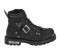 Harley-Davidson mens Brake Buckle Black Size: 9
