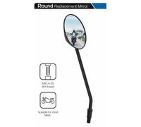 HARLEY-DAVIDSON BREAKOUT Oxford Round Motorcycle Mirror Glass Left Side 10mm