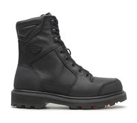 Harley Davidson Brockman Full Grain Leather Men's Ankle Boots - Black - Size:UK 11