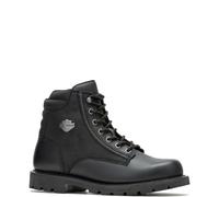 Harley-Davidson Clarkson D93862 Mens Black Leather Lace Up Motorcycle Boots