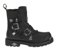 Harley Davidson Distortion D94167 Leather Men's Ankle Boots - Black - Size:UK 7