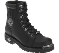 Harley Davidson Mens Diversion Leather Black Boots 10 UK