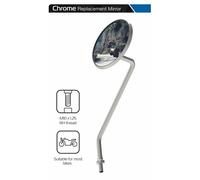 HARLEY-DAVIDSON FAT BOY Oxford Chrome Motorcycle Mirror Glass Right Side 10mm