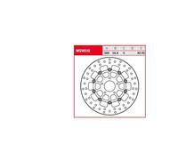 Harley Davidson FLTRKSE 1923 ABS 2022-2023 TRW Round Floating Brake Disc MSW510