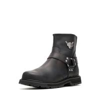 HARLEY-DAVIDSON FOOTWEAR mens D93491 Rambert Black Size: 7