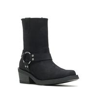 HARLEY-DAVIDSON FOOTWEAR Men's Korsen Harness Mid Calf Boot, Black, 9 UK