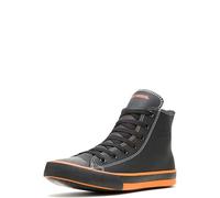 Harley-Davidson Footwear Men's Nathan Vulcanized Sneaker, Black, 11.5