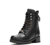 HARLEY-DAVIDSON FOOTWEAR Women's Keeler Motorcycle Boot, Black, 7.5 UK