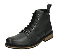 Harley Davidson Mens Harley Davidson Lace Up Ankle Boots Joshua - Black - UK 12