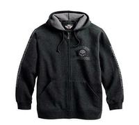 Harley-Davidson Men's Hooded Willie G Skull Sweatshirt 99107-18VM