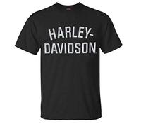 HARLEY-DAVIDSON Mens T-Shirt, Heritage H-D Short Sleeve Tee Black 30296630 (3XL)