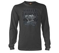 Harley-Davidson Military, Exclusive Overseas Tour, Men's Long-Sleeve T-Shirt, Big V-Twin