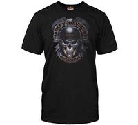 Harley-Davidson Military - Men's Black Skull Graphic T-Shirt - Baghdad | Ghoulish 2X