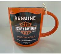 Nostalgic-Art Retro Coffee Mug, 330 ml, Harley-Davidson - Genuine Motorcycles - Gift idea for Bikers, Official License Product (OLP), Ceramic Cup, Vintage Design