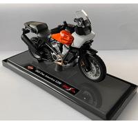 Harley Davidson Pan America 1250, 2021 , orange & white, 1:18 scale, Maisto