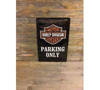 Harley Davidson Parking Only Large Metal Sign, Harley Davidson Metal Sign,