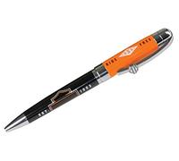 HARLEY-DAVIDSON® Ride Free Black Ink Pen w/Orange Gift Box - Orange