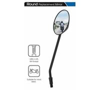 HARLEY-DAVIDSON STREET ROD Oxford Round Motorcycle Mirror Glass Right Side 10mm