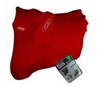 HARLEY-DAVIDSON SUPER GLIDE Oxford Protex Stretch Breathable Dust Cover Bike Red