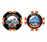 Harley-Davidson Vintage Series 11-1946 Model FL Collectible Poker Chips